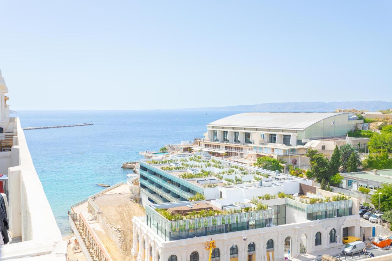 Maisonmars - Catalans Sur Mer - Appartement 1 Chambre - 4 Pers - Terrasse Vue Mer Clim Марсель Экстерьер фото